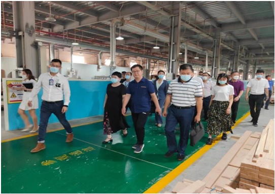 湛江市副市长何嘉旻率队到U乐国际集团开展援企稳岗调研及企业服务日活动